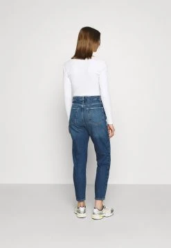 Even&Odd Mujer Mom Fit Jeans - Vaqueros Rectos - Blue Denim -Even&Odd Ventas 2024 45bb859f6f5843a7a371115f0b2e9b00