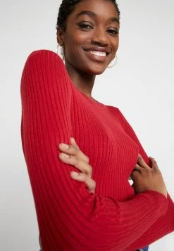 Even&Odd Mujer Jersey De Punto - Dark Red -Even&Odd Ventas 2024 45d602df973e40a5a95fb630f1b62f77