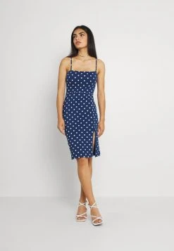 Even&Odd Mujer Vestido Ligero - Blue/white