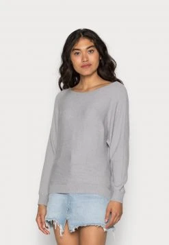 Even&Odd Mujer Jersey De Punto - Mottled Light Grey