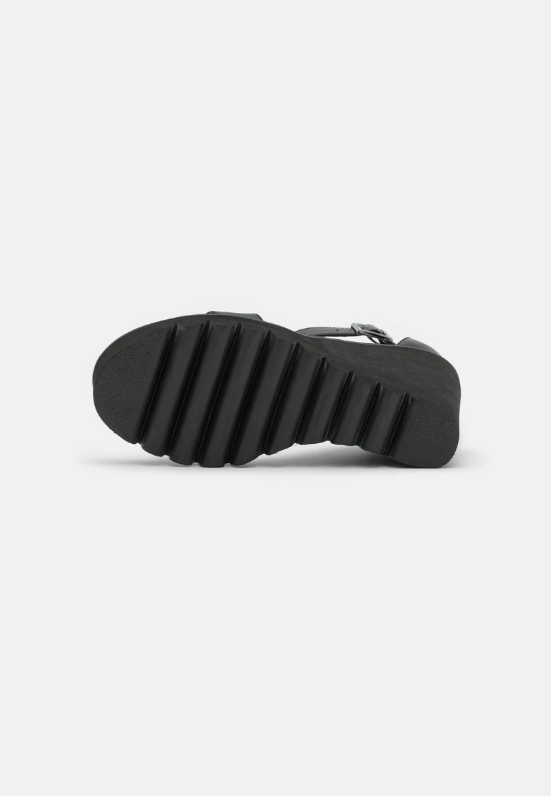 Even&Odd Mujer Sandalias Con Plataforma - Black 7 Even&Odd Mujer Sandalias Con Plataforma - Black - Imagen 5