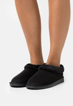 Even&Odd Mujer Pantuflas - Black