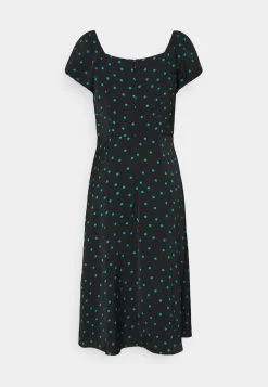 Even&Odd Mujer Vestido Informal - Black/green -Even&Odd Ventas 2024 48bab44fa30143969019d3cfa5f07778