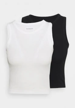 Even&Odd Mujer 2 PACK - Top - Black/white -Even&Odd Ventas 2024 49e33aca69f94d5e874b246a73a70147