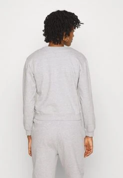 Even&Odd Mujer Basic Crew Neck Regular Fit - Sudadera - Mottled Light Grey -Even&Odd Ventas 2024 4ad1f70a5188477bb293192b7f3ca23c