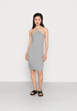 Even&Odd Vestido Ligero - Mottled Grey, Mujer
