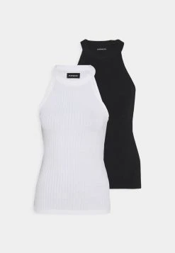 Even&Odd 2 PACK - Top - White/black, Mujer -Even&Odd Ventas 2024 4bb9b59267584446b19a0cd11ef17d92