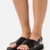 Even&Odd Mujer Sandalias Con Plataforma - Black -Even&Odd Ventas 2024 4c7865367eb043ca9a4614de9473df61
