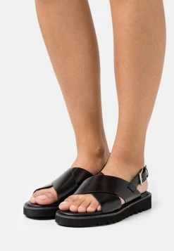 Even&Odd Mujer Sandalias Con Plataforma - Black