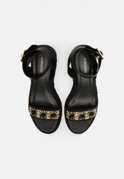 Even&Odd Mujer Sandalias Con Plataforma - Black -Even&Odd Ventas 2024 4c861718e35a48c484f77264f4104433