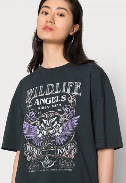 Even&Odd Mujer Camiseta Estampada - Black -Even&Odd Ventas 2024 4db2dc718387446a949d6e1fb8c5aa9b