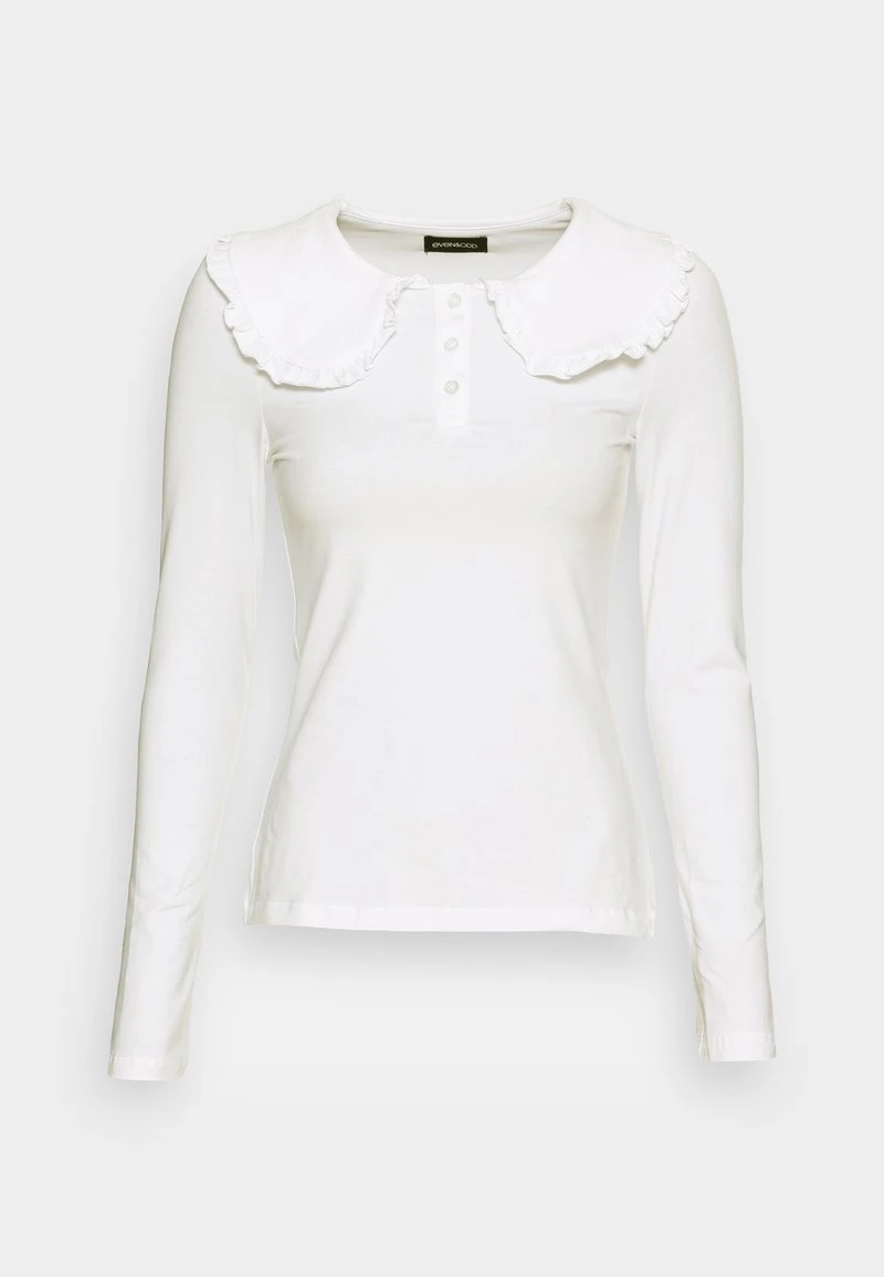 Even&Odd Camiseta De Manga Larga - White, Mujer 6 Even&Odd Camiseta De Manga Larga - White, Mujer - Imagen 4