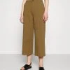 Even&Odd Mujer Wide Cropped Leg Chino - Pantalones - Camel -Even&Odd Ventas 2024 500fdac2191f425f923f0406875dc495