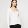 Even&Odd Mujer Jersey De Punto - Off-white