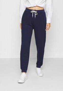 Even&Odd Mujer Regular Fit Jogger With Contrast - Pantalones Deportivos - Dark Blue