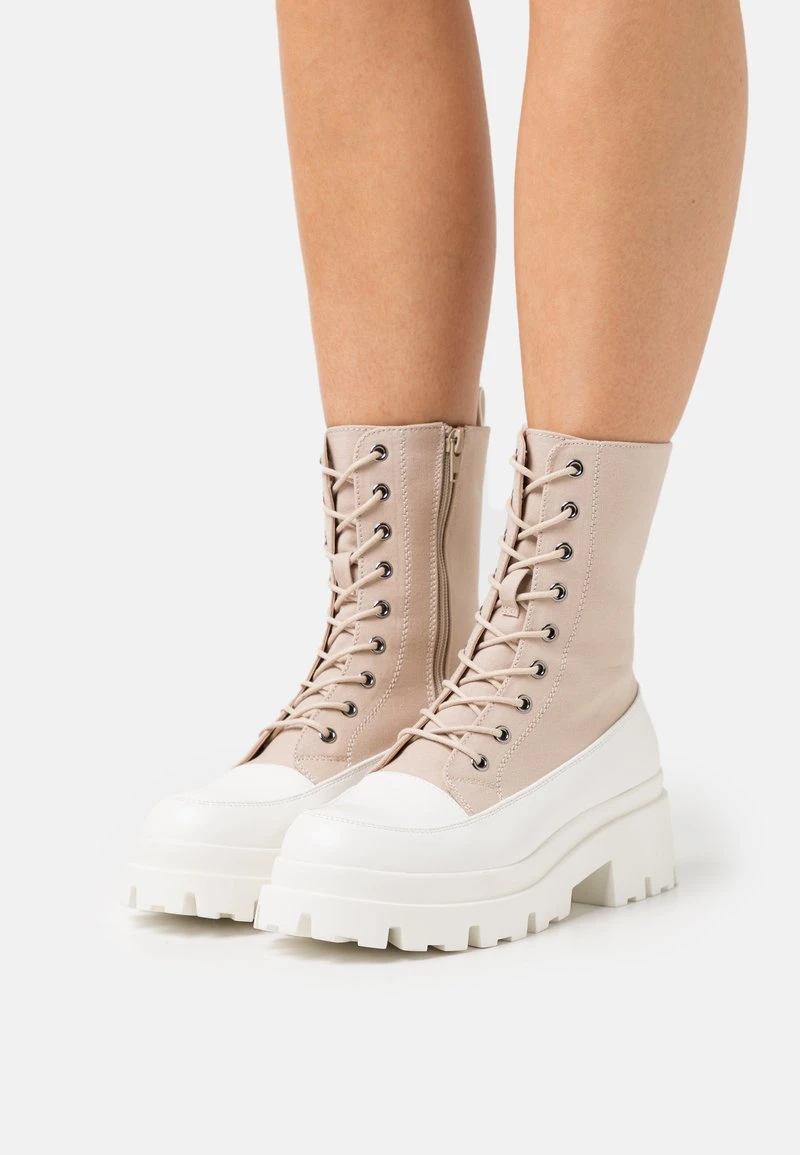 Even&Odd Mujer Botines Con Plataforma - Beige 3 Even&Odd Mujer Botines Con Plataforma - Beige