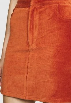 Even&Odd Mujer MINI CORDUROY HIGH ELASTIC WAIST SKIRT - Minifalda - Brown -Even&Odd Ventas 2024 54108eb55ec04ba3811dcb39dd1fcb96