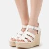 Even&Odd Mujer Sandalias Con Plataforma - White -Even&Odd Ventas 2024 5459c8a672504e3d8690b542528831c8