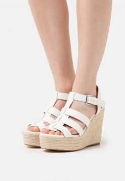 Even&Odd Mujer Sandalias Con Plataforma - White