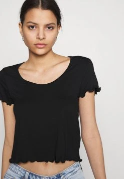 Even&Odd Mujer Camiseta Básica - Black -Even&Odd Ventas 2024 56b80907f7114b18ab186d913cf57ae4