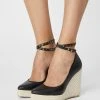 Even&Odd Mujer Zapatos De Plataforma - Black