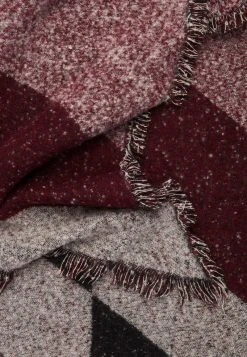 Even&Odd Mujer Bufanda - Dark Red/black -Even&Odd Ventas 2024 5751c027676540859bf73897e9aea7b8