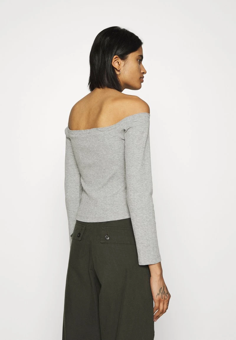 Even&Odd Mujer Blusa - Mottled Grey 5 Even&Odd Mujer Blusa - Mottled Grey - Imagen 3