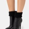 Even&Odd Mujer LEATHER - Botas Para La Nieve - Black