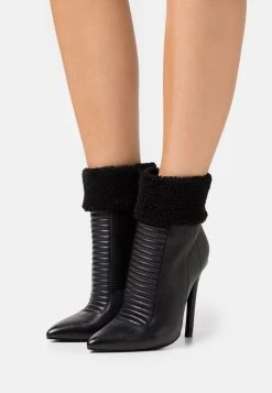 Even&Odd Mujer LEATHER - Botas Para La Nieve - Black