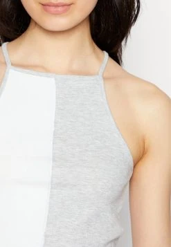 Even&Odd Mujer Top - White/mottled Light Grey -Even&Odd Ventas 2024 5ace948126bd4ce2ac5561a2cdf78642