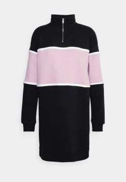 Even&Odd Mujer Vestido Informal - Black/lilac -Even&Odd Ventas 2024 5b2e378e96f643bcadd5a676c219d116