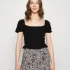 Even&Odd Blusa - Black, Mujer