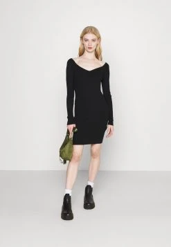 Even&Odd Mujer Vestido De Punto - Black -Even&Odd Ventas 2024 5c7622739e6d4f13a6ced4617336a8b4