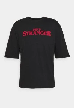 Even&Odd Unisexo Camiseta Estampada - Black -Even&Odd Ventas 2024 5c9f9d26785f4cb994905d9c2ca31eb3