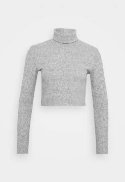 Even&Odd Mujer Jersey De Punto - Mottled Light Grey -Even&Odd Ventas 2024 5dd294cc81b7498aa394f86e73c4b248