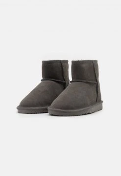 Even&Odd Mujer LEATHER WINTER BOOTIES - Botines - Grey -Even&Odd Ventas 2024 5e35711325764885b4527363fe632e1a