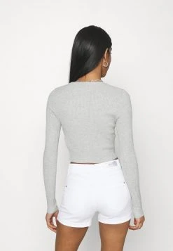 Even&Odd Mujer Chaqueta De Punto - Mottled Light Grey -Even&Odd Ventas 2024 5f20813d7cf0439f889a92f24792b7c8