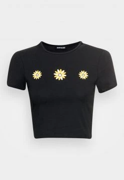 Even&Odd Mujer Camiseta Estampada - Black -Even&Odd Ventas 2024 60fb6a1189d34882b81cade88b199a0f