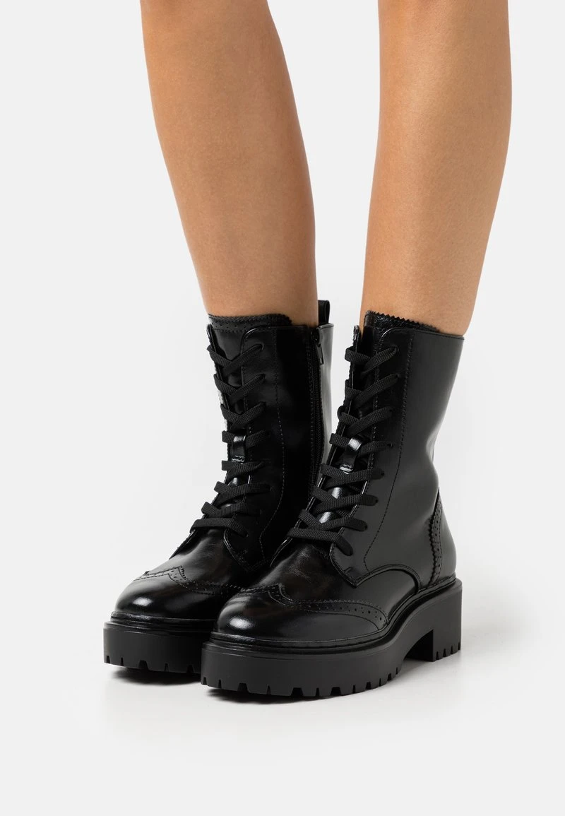 Even&Odd Mujer Botines Con Plataforma - Black 3 Even&Odd Mujer Botines Con Plataforma - Black