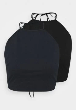 Even&Odd Mujer 2 PACK - Top - Black/blue -Even&Odd Ventas 2024 6207b104e1a5408bb7726a8313a7593d