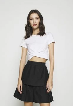 Even&Odd Mujer Camiseta Básica - White