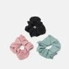 Even&Odd Mujer 3 PACK - Hair Styling Accessory - Black/pink /mint