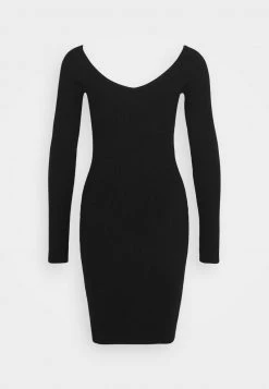 Even&Odd Mujer Vestido De Punto - Black -Even&Odd Ventas 2024 658bfc0049ac43f7aba9ea45698d76d8