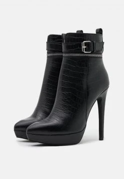 Even&Odd Mujer LEATHER - Botines De Tacón - Black -Even&Odd Ventas 2024 660952d209f446d6b6e28730c4ca7522