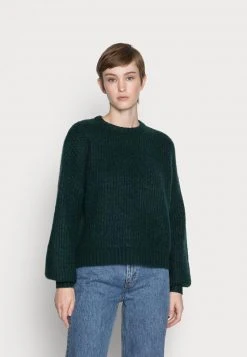 Even&Odd Mujer Jersey De Punto - Dark Green