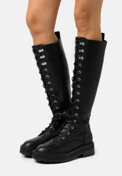 Even&Odd Mujer Botas Con Plataforma - Black