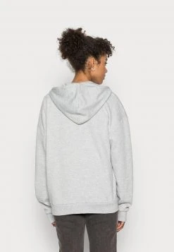 Even&Odd EMBROIDERED OVERSIZED HOODED ZIP JACKET - Sudadera Con Cremallera - Mottled Light Grey, Mujer -Even&Odd Ventas 2024 683c23cacf354987937c848a8e83b9d0