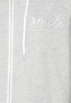 Even&Odd Mujer Sudadera Con Cremallera - Mottled Light Grey -Even&Odd Ventas 2024 693bb2d0a80b4abfac48872b754c0cd6