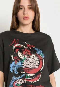 Even&Odd Mujer Camiseta Estampada - Anthracite -Even&Odd Ventas 2024 6a0b9a03f20a4c8da4104fa9b0f327e9