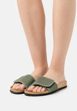 Even&Odd Mujer Sandalias Planas - Khaki